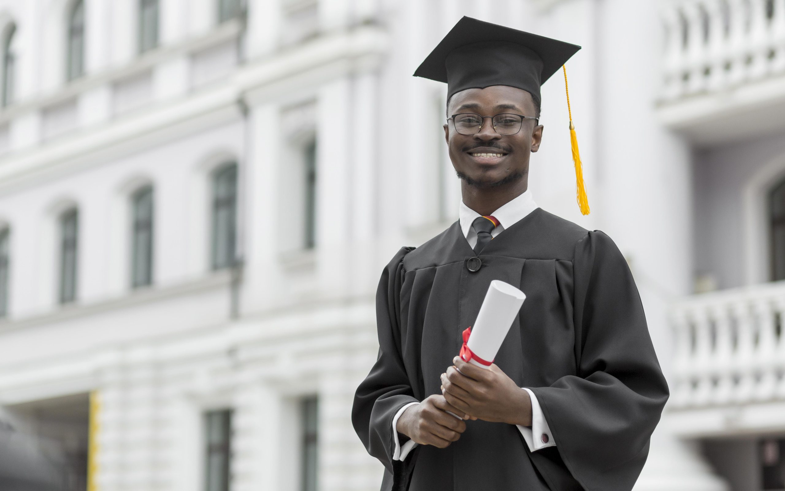 A university graduate.